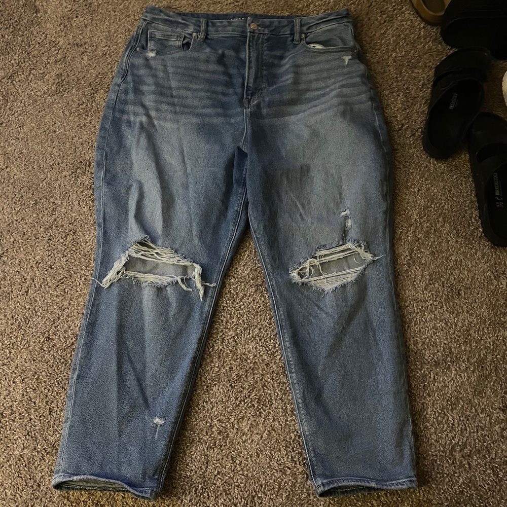 American Eagle curvy mom jeans